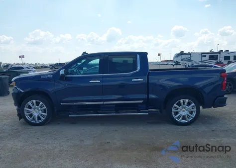 2022 Chevrolet Silverado 1500 2Wd Short Bed High Country из США, поврежденный, VIN 3GCPAFET4NG684250